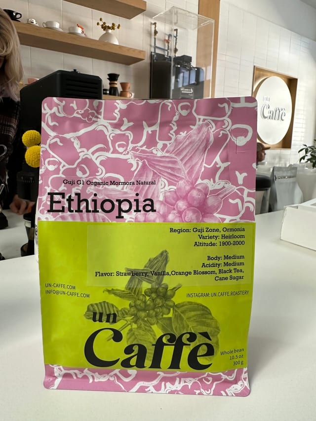 Ethiopia, Guji G1 Organic Mormora Natural