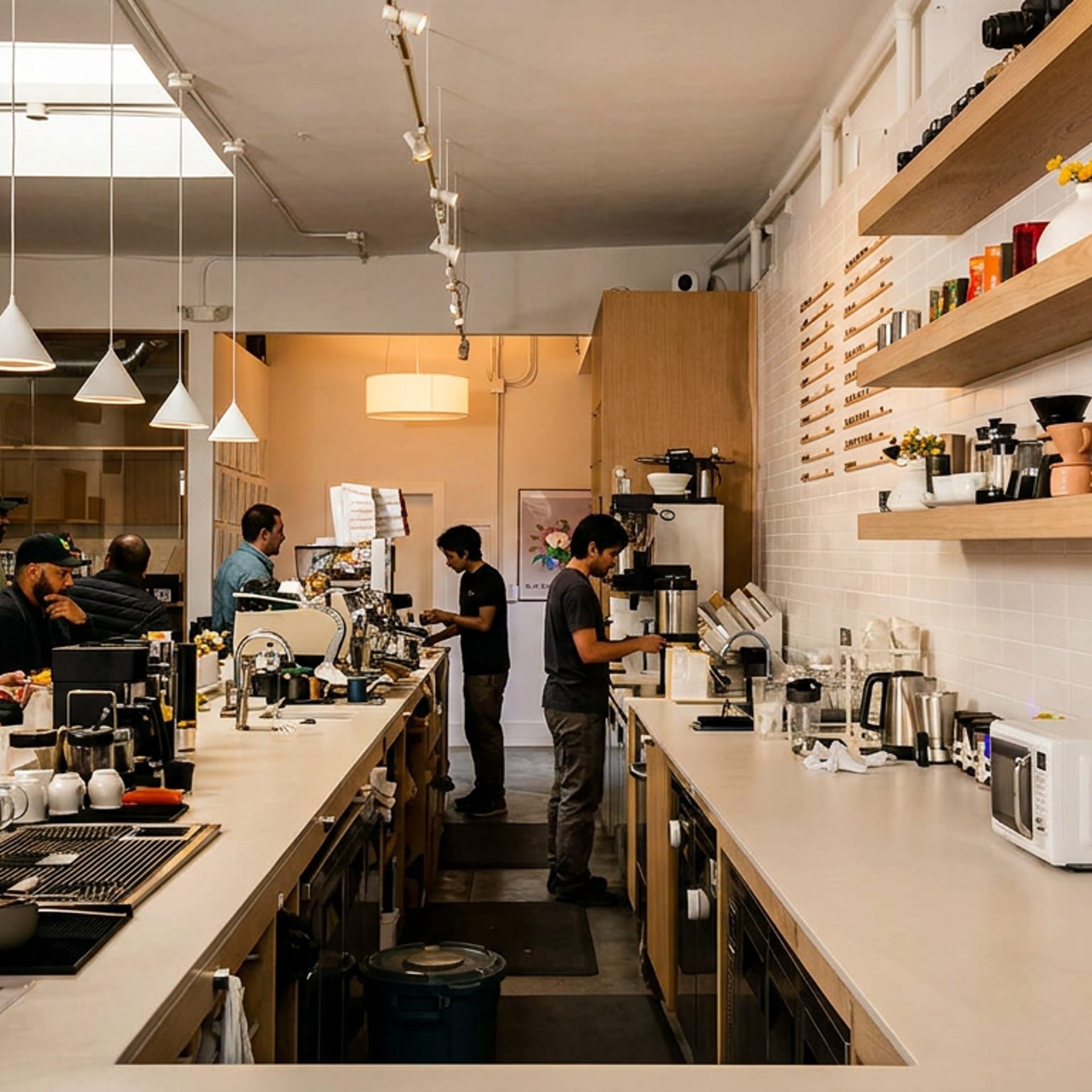 Espresso classes, latte art, pop-ups