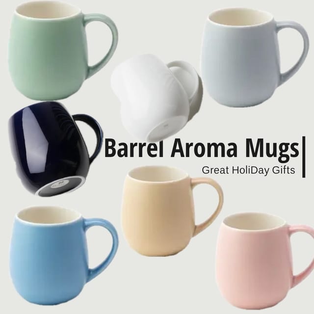 Origami Barrel Aroma Mug.